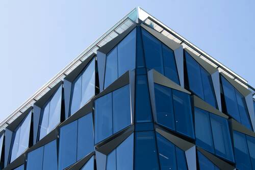 Geometry. Pointy. Perspectives. Architecture. Office Building. Facades. Textures.Boutique Work 123Looking up architecture