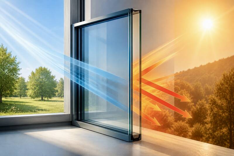 Selektivität bei Glas – warum das Verhältnis von Licht und Wärme entscheidet